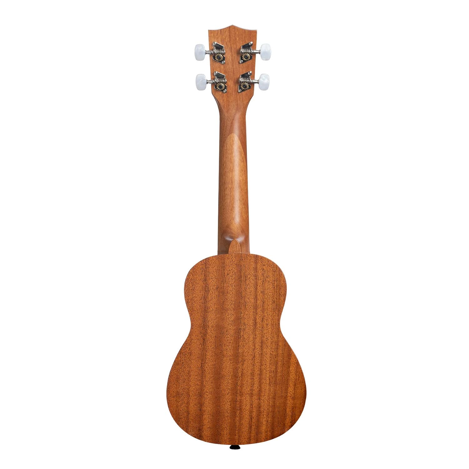 Kala KA-15S Satin Mahogany Soprano Ukulele Bundle with Gig Bag, Tuner, Strap, Fender Play, Austin Bazaar Instructional DVD, and Polishing Cloth