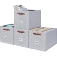 thumbnail image 1 of Storage Basket xx Baskets Storage Organization Bins with Labels (Kallax/ ), 1 of 8