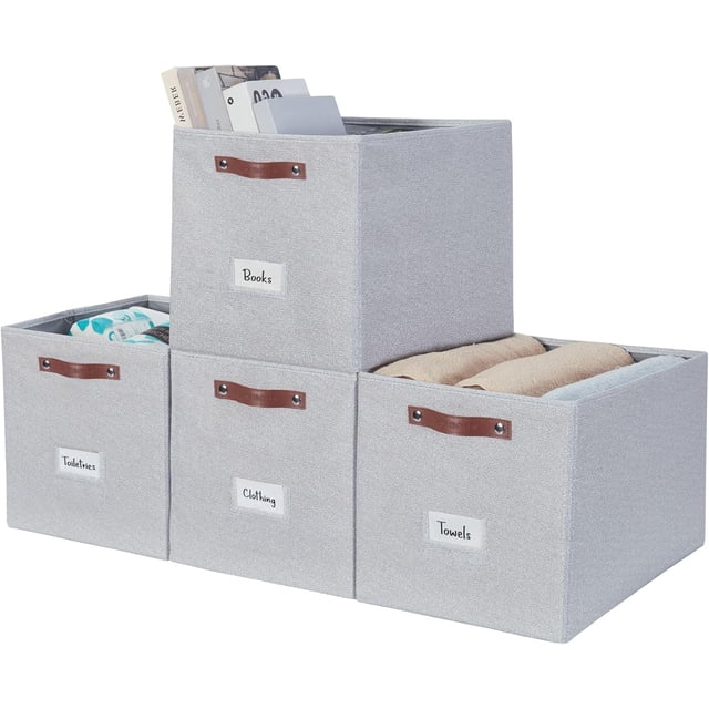 Storage Basket xx Baskets Storage Organization Bins with Labels (Kallax/ )