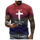 thumbnail image 1 of Playeras Deportivas Para Hombre, Camisa Con Degradado Teñida, Fresca Y Fina, Transpirable, Con Cuello Colgante, 1 of 6