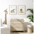 thumbnail image 2 of Safari Nursery Decor, Safari Wall Decor, Nursery Wall Decor, Safari Art Print Set of 3 UNFRAMED 11x14'', 2 of 7