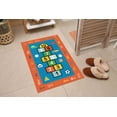 thumbnail image 6 of Hopscotch Rugs, Alphabet Rugs, Kids Rug, Non Slip Rug, Cool Rug, Area Rug, 3D Printed Rug, Non-Slip Carpet, Saloon Rug, Bedroom Soft Rug, 5.9'x9.2' - 180x280 cm, 6 of 8