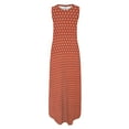 thumbnail image 5 of SMihono Robes Bohèmes d'Été pour Femmes Grande Taille Décontractées Amples d'Été Imprimées Robe Débardeur Robe de Plage Col Rond Sans Manches Robes, 5 of 5