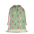thumbnail image 2 of Christmas Bags Drawstring,Green Christmas Tree Pattern Large Xmas Christmas Gift Bags,Reusable for Xmas and New Year Party Favors and Supplies,27.6" X 19.7", 2 of 5