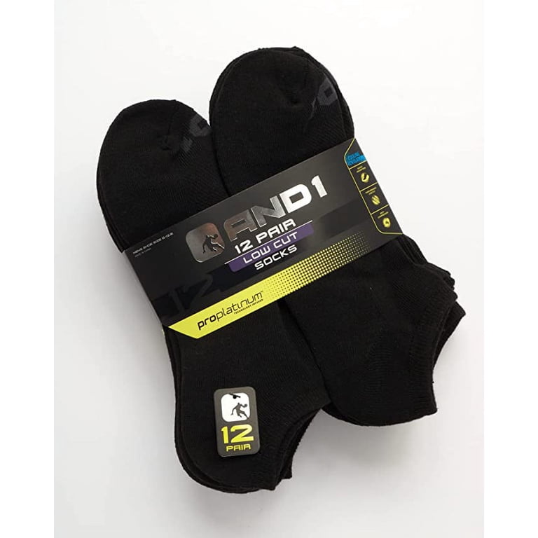 AND1 Men's Cushion Low Cut Socks 12-Pack photo 2