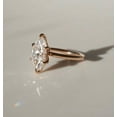 thumbnail image 2 of solitaire jewels 2.5CT Marquise Moissanite Solitaire Engagement Ring For Women, 10K Rose Gold, 2 of 6