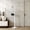 Black Rack & White Base - Metal, variant on WOOW DEPOT Metal Coat Rack Freestanding, Heavy Duty Standing Coat Tree w/ Stable Round Marble Base, Modern Coat Hanger Hall Tree for Entryway Apartment Jacket Hat Bag