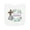 AA-White, variant on Inktastic It's My 1st Easter with Cross and Flowers Baby Terry Cloth Bib