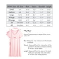 thumbnail image 4 of WiWi Soft Bamboo Nightgowns for Women Sleep Shirts Lightweight Short Sleeve Lounge Dress Plus Size Sleepwear S-2X, Iron Grey, Large, 4 of 5