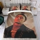 thumbnail image 4 of Lil Pump Conjunto de sábanas temático, trío de piezas, cómodo y amigable con la piel, diseño único, regalo de decoración para el hogar para familiares, amigos y fans, 90 cm * 190 cm, 4 of 6