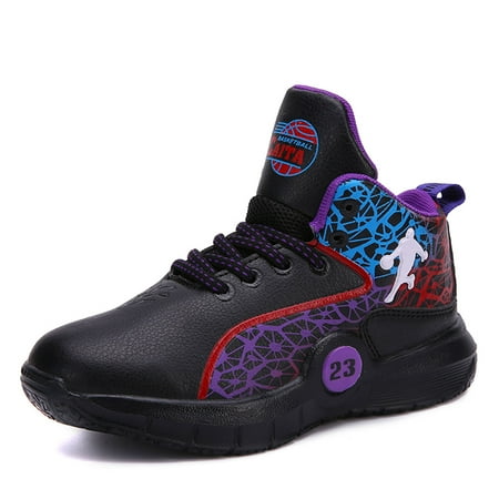 

Element & Stitch Boys Basketball Shoes Non-Slip Durable Kids Running Shoes Outdoor Trainers (Little Kid/Big Kid)