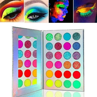 Bowitzki 50g Pastel Color Split Cake Water Activated eyeliner UV Glow  Graphic eye liner Hydra Liner Rainbow Face Body Paint Makeup