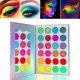 thumbnail image 1 of Paleta de sombras de ojos de 24 colores arcoíris: paleta de sombras de ojos con brillo metálico mate de maquillaje profesional, colores brillantes y vibrantes, juego de cosméticos, 1 of 8