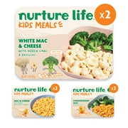 Nurture Life Healthy Toddler & Kids Food 6-Meal Mac & Cheese Pack, Organic Focus