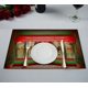 thumbnail image 1 of ABPHQTO Red Christmas Shop Toys Table Placemat Food Mat 30x45 cm Pack de 2., 1 of 2