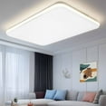 thumbnail image 2 of White Fluorescent Light Covers for Ceiling Lights 4x2 feet, 1 Pack Magnetic Light Filters for Classroom, Modern Simple White Backdrop Fluorescent Light Shade Panel for Office School Drop Home, 2 of 9