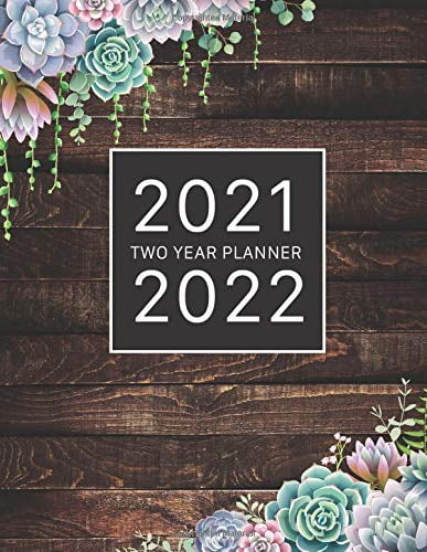 1 2021-2022 STRIPED Two Year Planner Pocket Purse Calendar 2 Year Datebook Gift 