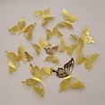 thumbnail image 6 of Vikakiooze Home Decor , 3D Flying Hollow Butterfly Home Decoration Festive Party Layout Cardboard Butterfly Wall Sticker, 6 of 8