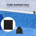 thumbnail image 3 of GFDYREE Pump Filter Mesh Bag Mesh Anti-Clog Pump Barrier Bag with Drawstring Reusable Pond Pump Protector Pump Filter Accessories for Ponds Fish Tank Aquarium Swimming Pool (45x45CM), 3 of 7