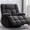 Gray-Fabric, variant on Oversized Power Zero Gravity Recliner Chair Extra Large Electric Reclining Chairs with USB Port 24" Seat Width, Gray