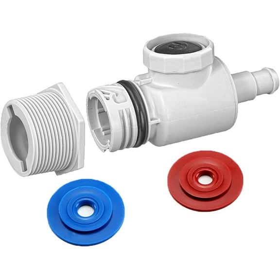 Pool Cleaner Universal Wall Fitting UWF Connector Assembly 9-100-9001/Wall Fitting Complete EW22 Replacement for Zodiac Polaris 280 380 3900 Sport and Pentair Legend Letro Platinum Pool Cleaners