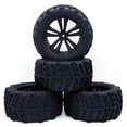 thumbnail image 3 of 4PCS 125mm 1.9 Beadlock Wheel Rim Tire Set for 1/10 RC Crawler Car TRX4 RC-4WD D90 Axial SCX10 II III ,A, 3 of 5