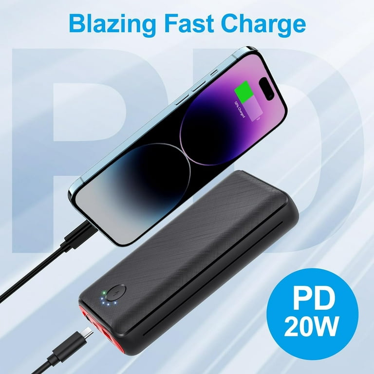 Power Bank triple salida USB Power Delivery 20W + Quick Charge 22.5W  10000mAh