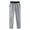 Gray, variant on Brondbend Men's Pants Men's Fashion Drawstring Elastic Waist Solid Color Casual Sweat Length Pants Workout Pants for Men Holiday Gift Finder