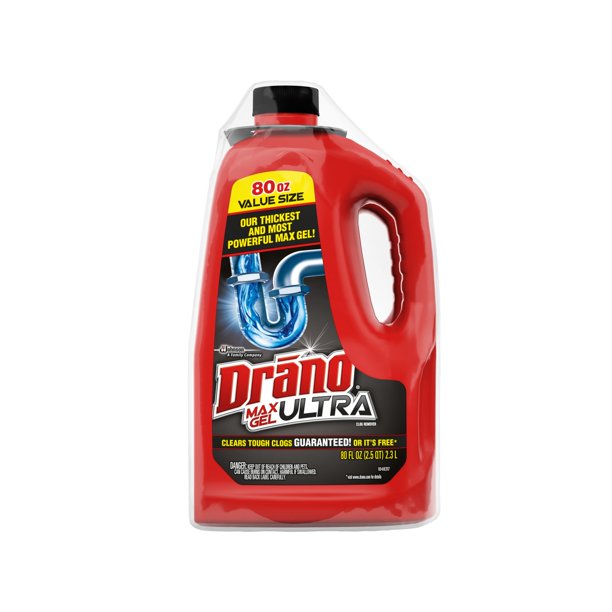 Branded Drano Max Ultra Gel (80 oz., 2 pk.) Pack of 1