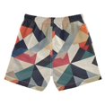 thumbnail image 7 of FORMRS Boys Swim Trunks Quick Dry Mesh Liner Boardshorts Sizes XS-XL, Geometric Pattern, 7 of 7