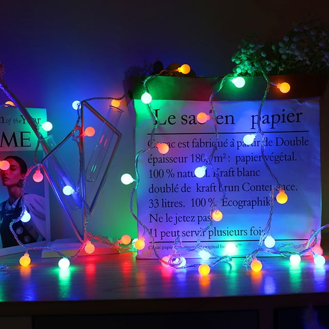 Amdohai Ball USB String Light Room Decoration Christmas Holiday Party Light Outdoor Camping Decorative Modeling Hanging Lamp