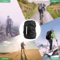 thumbnail image 3 of Housse de Protection Imperméable pour Sac à Dos avec Ruban Réfléchissant, Housse Anti-Poussière pour Camping, Randonnée, Randonnée, Cyclisme m (26-40 L), 3 of 5