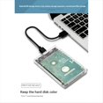thumbnail image 2 of Carcasa para Disco Duro Externo USB 3.0 de 2,5 Pulgadas, SSD, Carcasa para Disco Duro Externo, Carcasa Transparente para HDD., 2 of 5