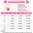 thumbnail image 4 of Dog Dress, Dog Clothes for Small Dogs Girl Cute I Love My Mom/Dad Pink Dog Dresses Breathable Pet Spring Summer Clothes Puppy Cat Outfits for Valentines Day, 4 of 5