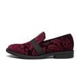thumbnail image 2 of Mocasines de Vestir para Hombre Bruno Marc en Cuero Charol Rojo, 2 of 6