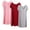 1 Red + 1 Pink + 1 Gray, variant on Jamicy Night Dress for Women Clearance Sales Women's Nightgown 3 Pack Nightshirts Short Sleeves Sleepwear Soft O Neck Nightdress with Built in Bra