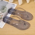 thumbnail image 7 of jiaxiM Comfy Flip Flops for Women Black Thong Sandals Quick Dry Shower Slippers Non- Platform Sandals Women Thick Sole Shower Shoes for College Dorm, 7 of 7