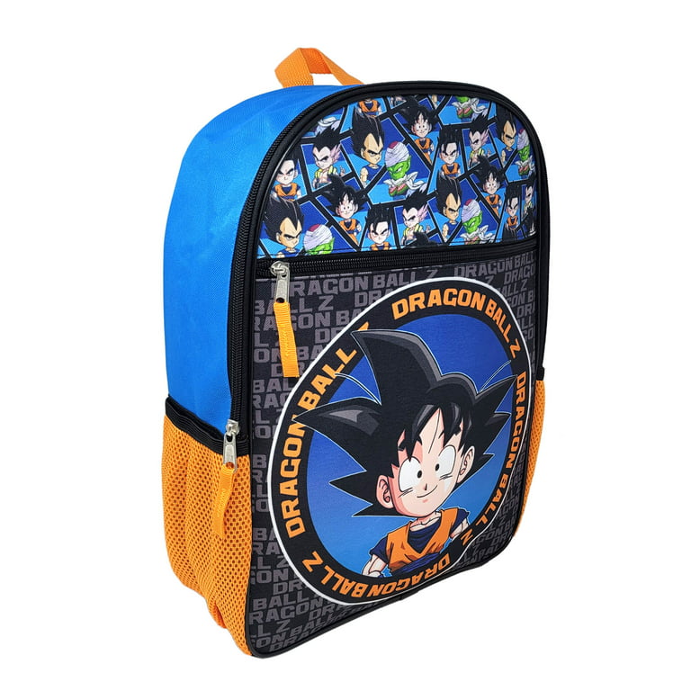 Dragon Ball Z Goku Backpack 16 DBZ Gohan Vegeta Piccolo Gotenks