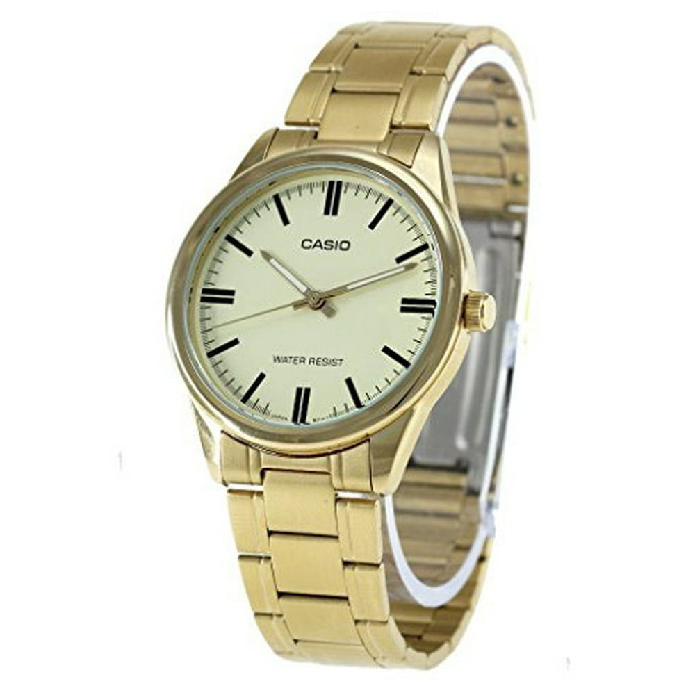 casio classic 3 hands analogue date watch