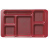 Cambro Tray School Camwear 2X2 15.00" X 9.00" Cranberry