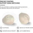 thumbnail image 5 of Smallest Invisible Earbuds Wireless Ear Buds Bluetooth in Ear Mini Discreet Small Tiny Earpiece Sleep Earbuds Hidden with Charging Case Headphones for Small Ears Work Sleeping Android, 5 of 7