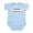 Sky Blue, variant on CafePress - Nanny Loves Me Infant Bodysuit - Baby Light Bodysuit, Size Newborn - 24 Months