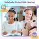 thumbnail image 2 of Auriculares Candy Bila Kids con cable y micrófono 85/94dB Morados, 2 of 7