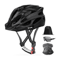 thumbnail image 3 of Set Casco De Bicicleta Bloosom  Adulto Ciclismo +gafas+mascara+bolso Negro 52-58cm, 3 of 4