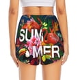 thumbnail image 4 of Fotbe Summer Birds and Flowers Womens High Waist Running Shorts Athletic Workout Quick Dry Shorts for Women with Pockets Gym Yoga Summer Shorts-XX-Large, 4 of 9