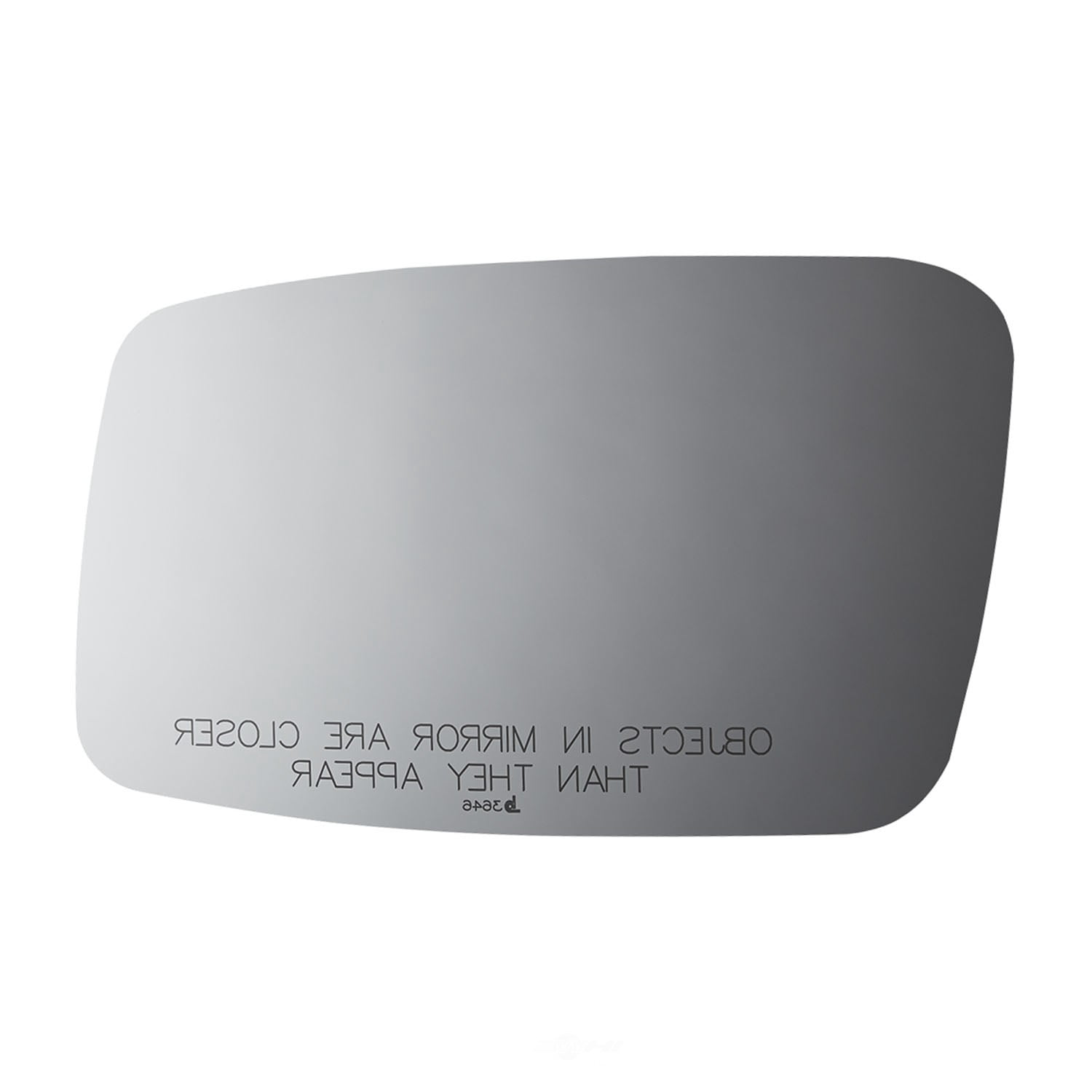 Burco Side View Mirror Replacement Glass - Clear Glass - 3646