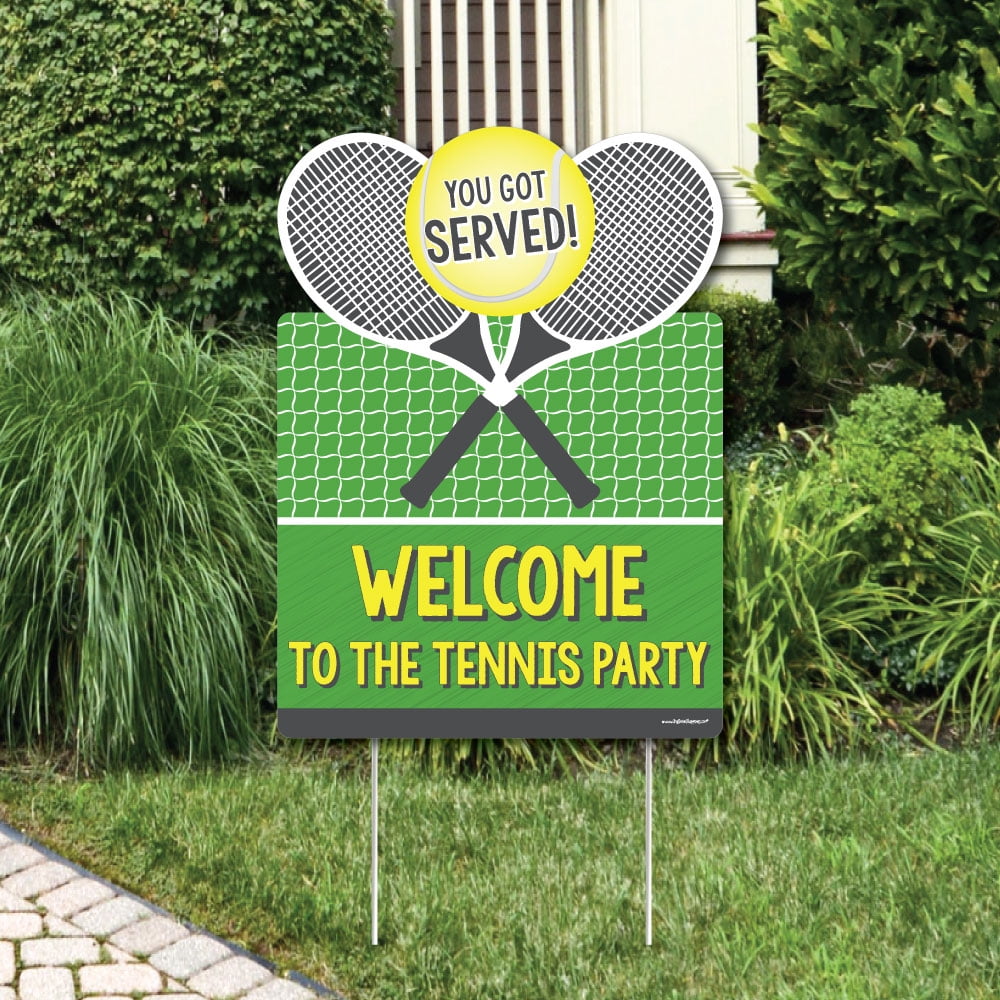 You Got Served Tennis Party Decorations Baby Shower Tennis Ball