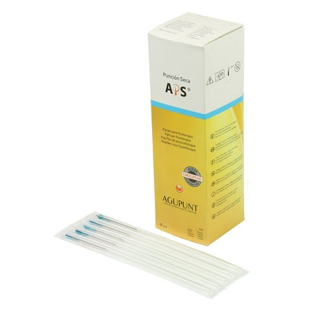 APS Dry Needling Needle, 0.30 x 100mm, Turquoise Tip, 100/ Box