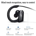 thumbnail image 4 of Auriculares intraaurales Bluetooth deportivos Lingouzi, caja de almacenamiento, color negro, 4 of 7