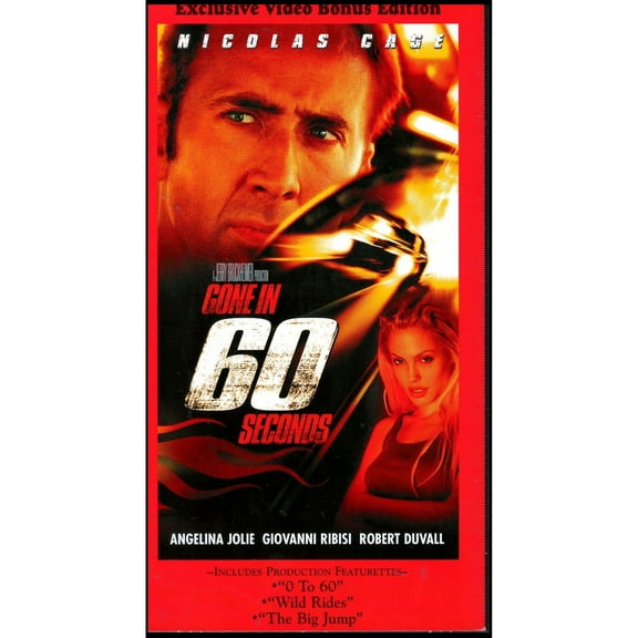 Gone in 60 Seconds (VHS Tape)